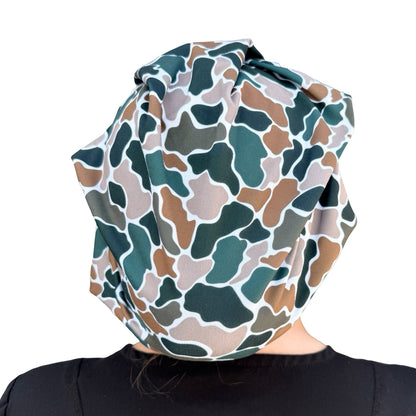 Duck Camo Soft Scrub Cap