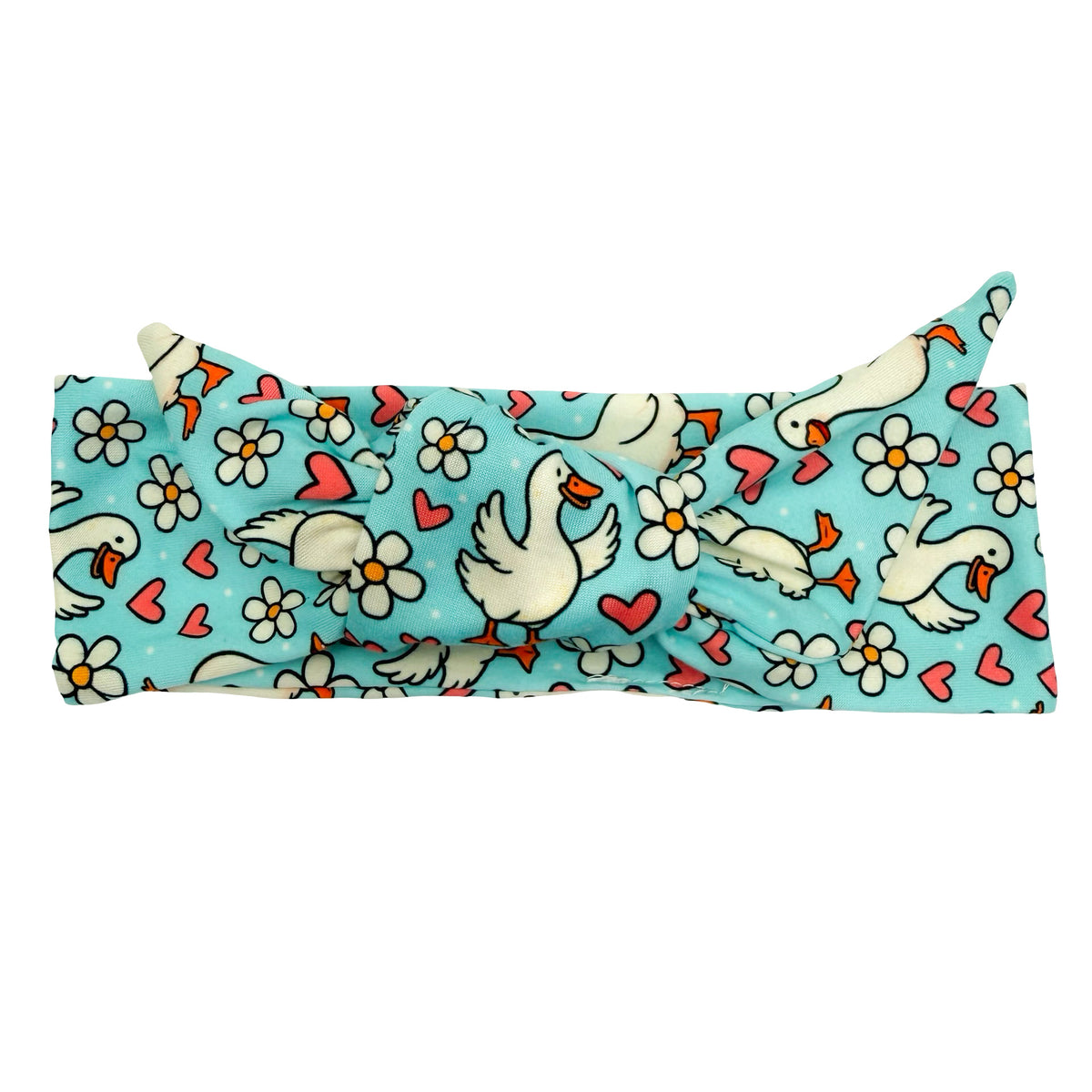 Daisy Duck Adjustable Tie Headband