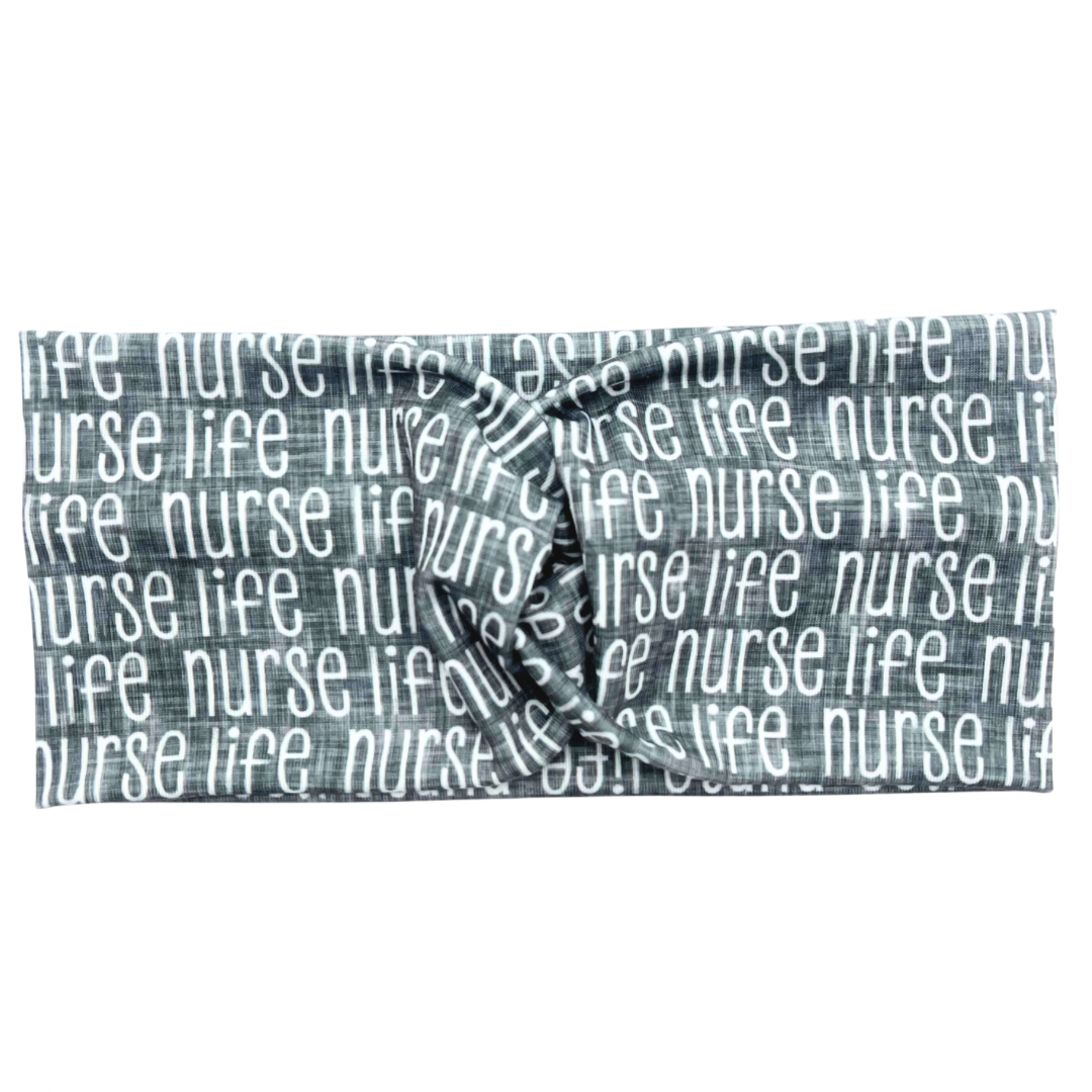 Nurse Life - Gray Headband