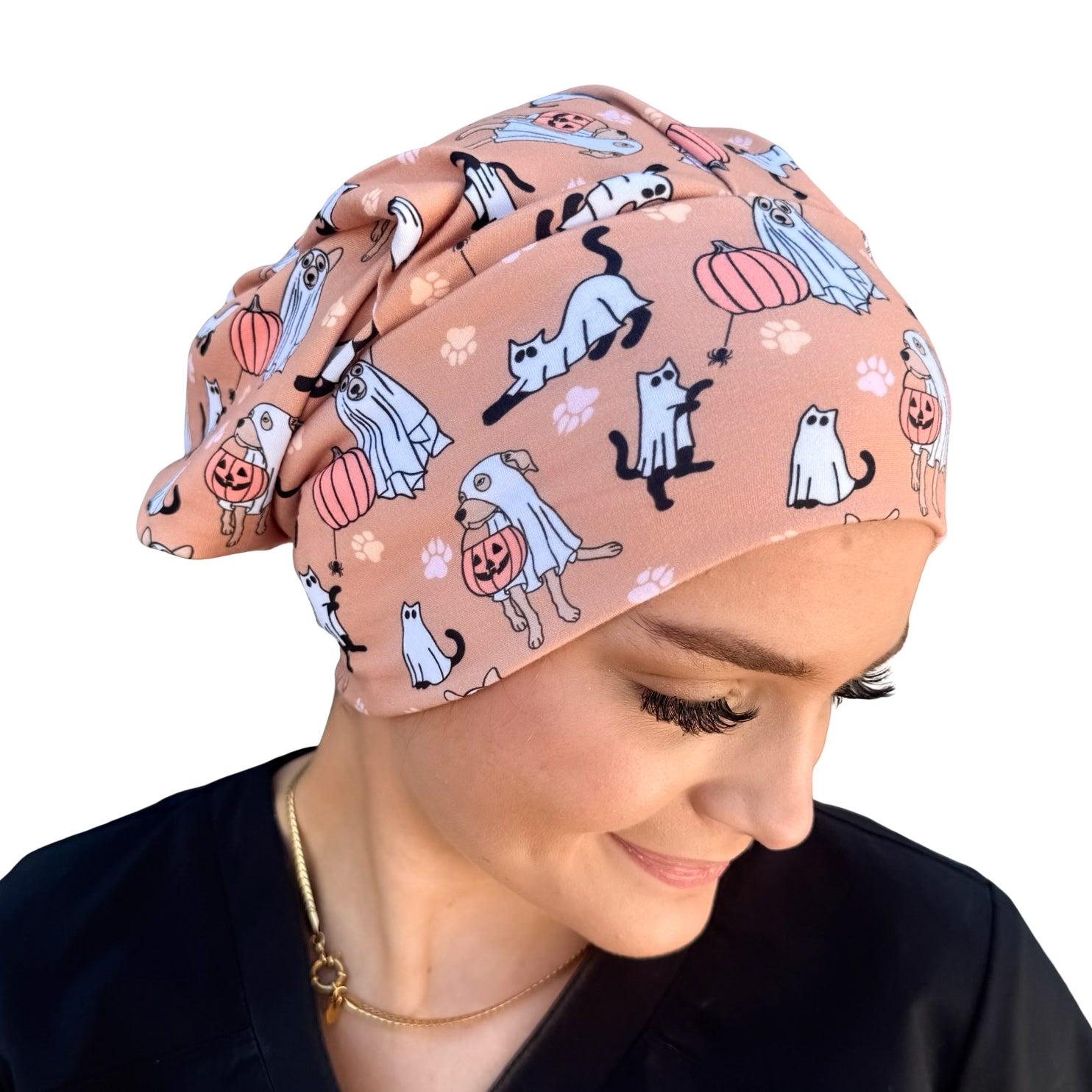 Boo Dogs &amp; Cats Soft Scrub Cap