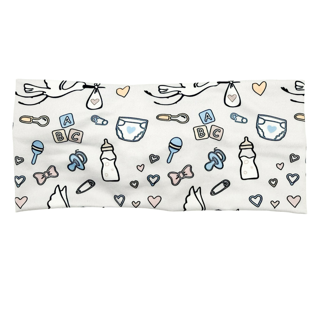 Delivery Stork - Light Gray Headband