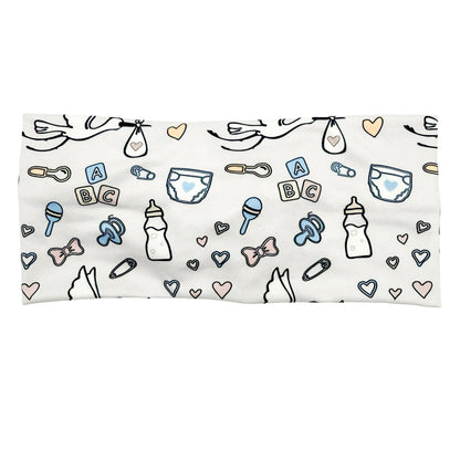 Delivery Stork - Light Gray Headband