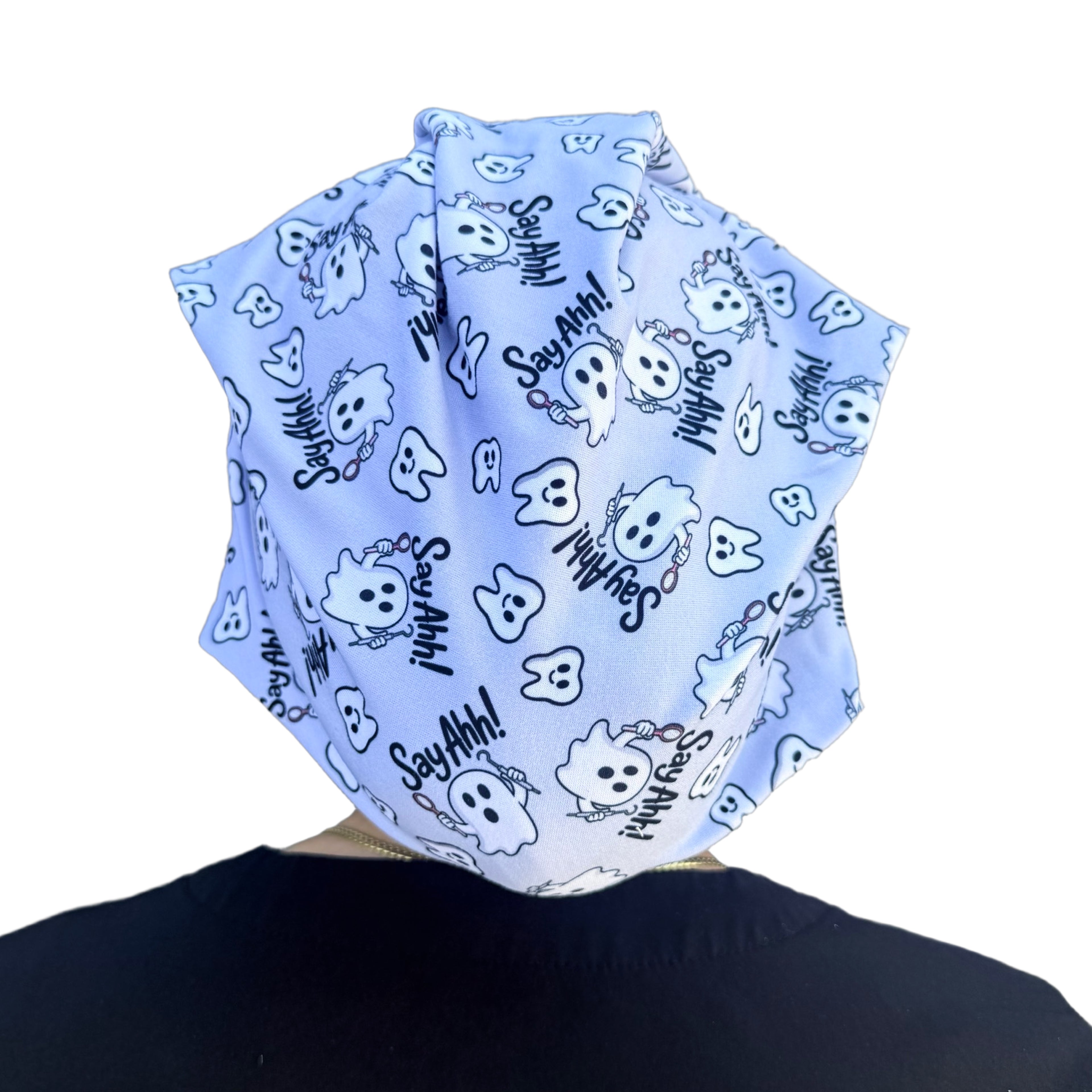 Say Ahh! Ghost Dental Soft Scrub Cap