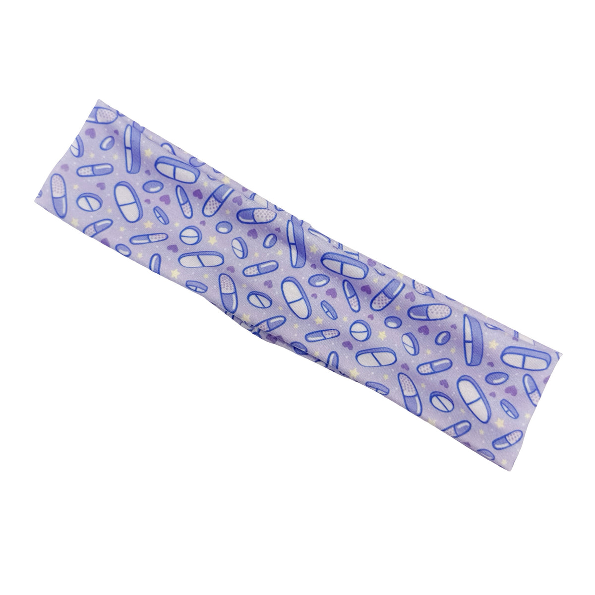 Pretty Pills - Purple Athletic Headband