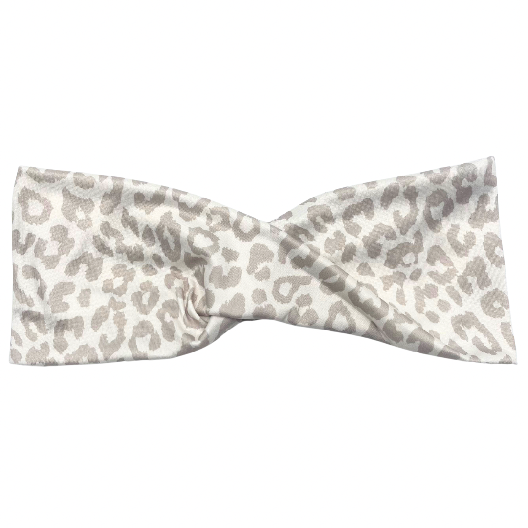 Leopard - Nude Twisted Headband