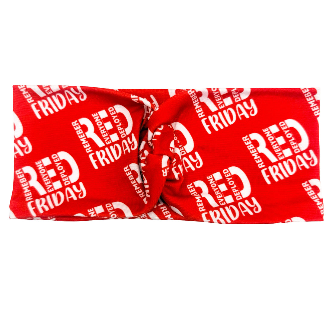 RED FRIDAY Remember Everyone Deployed Headband