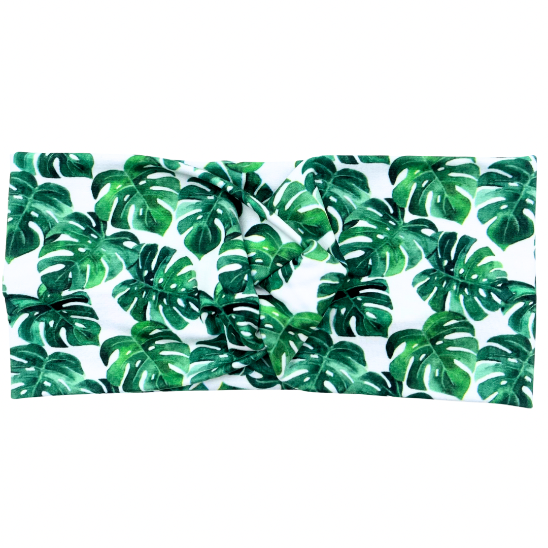 Tropical Leaves Headband