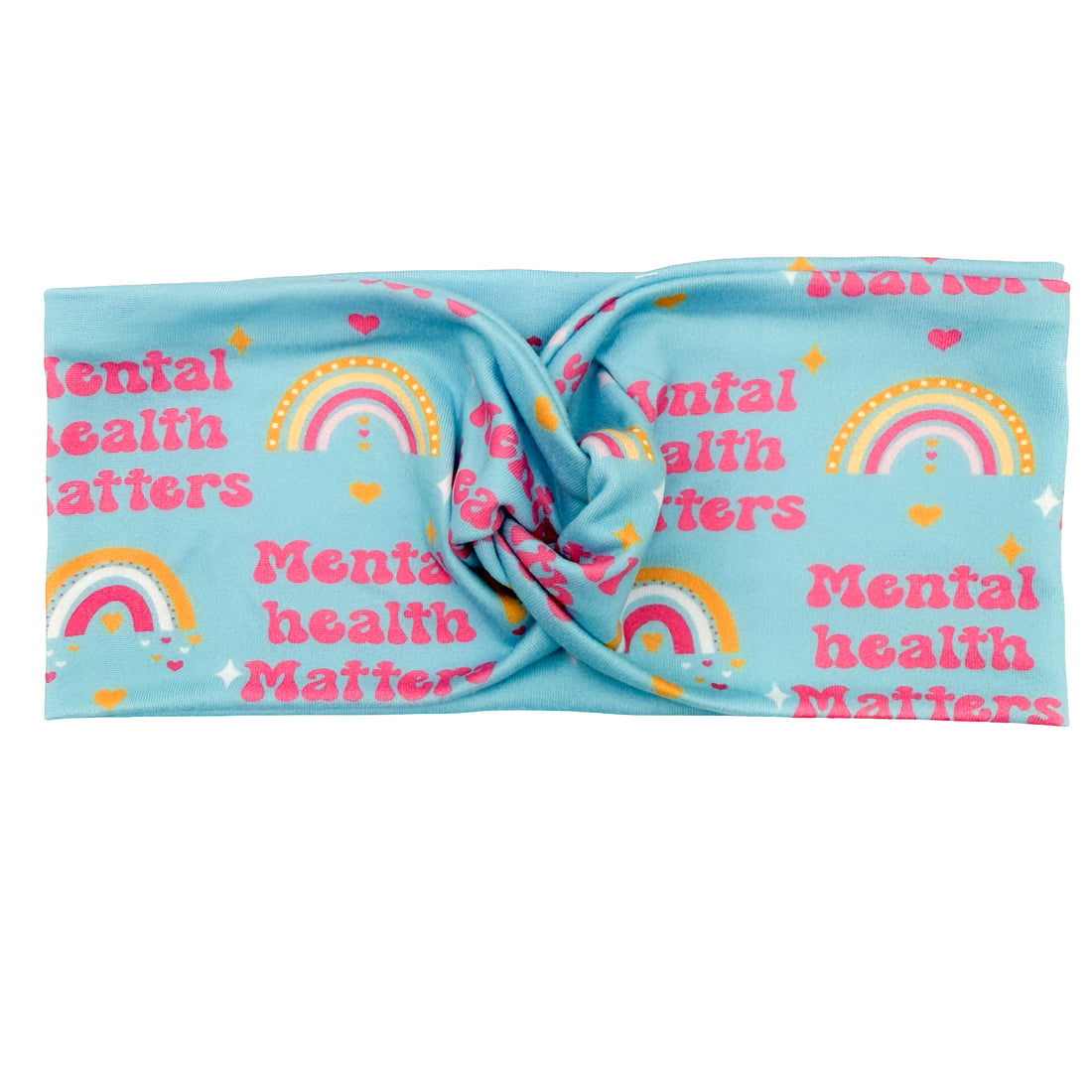 Mental Health Matters - Blue Headband