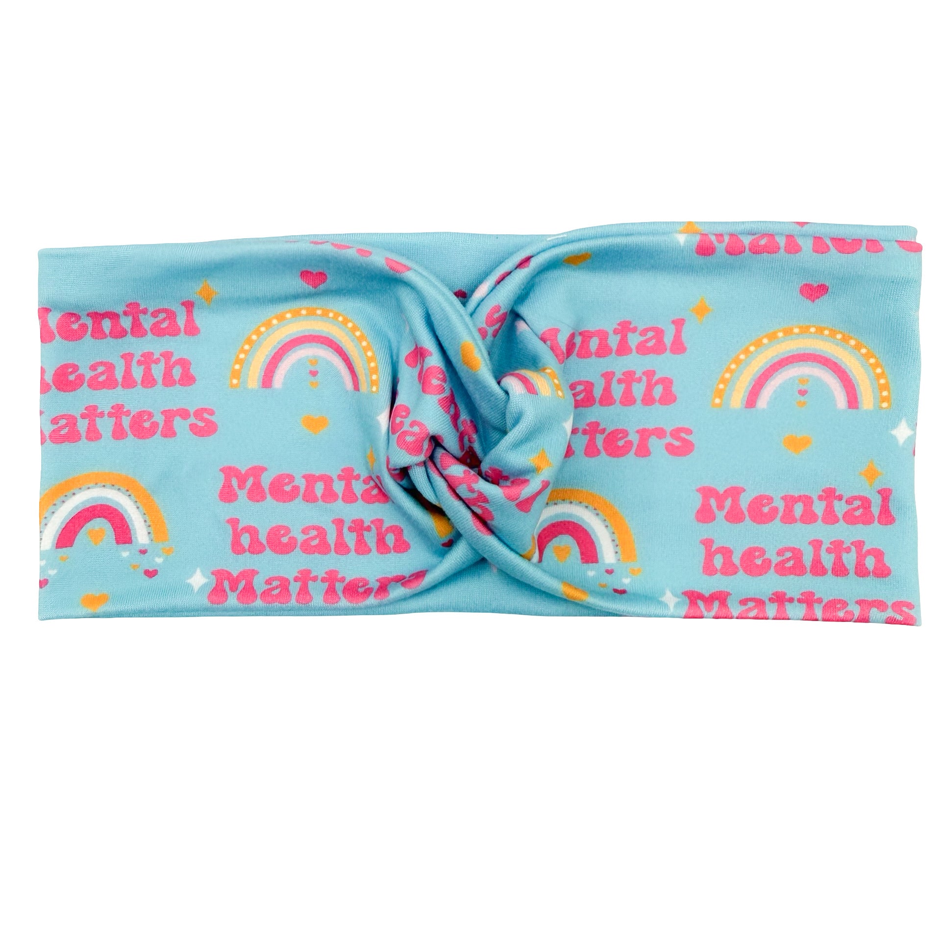 Mental Health Matters - Blue Headband