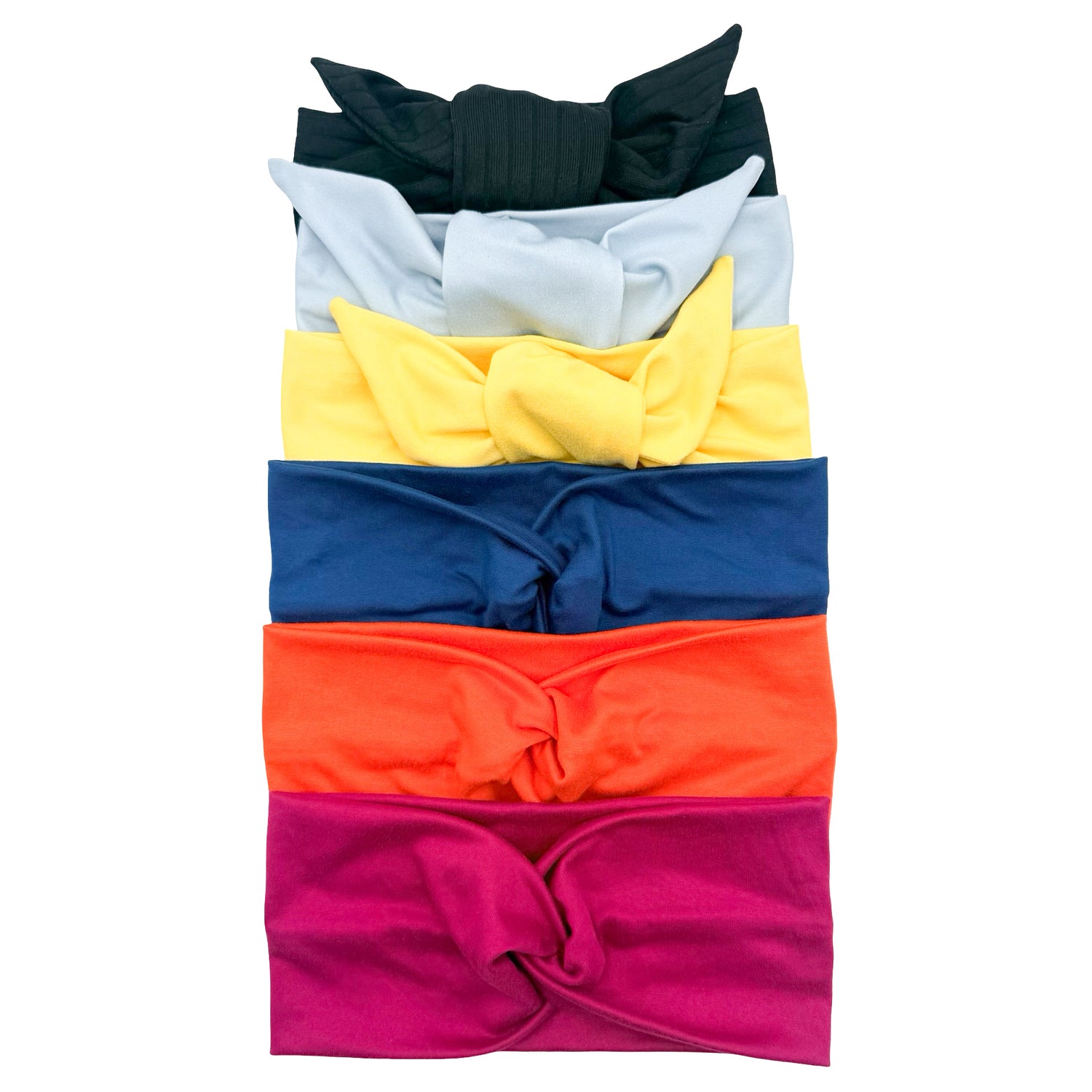 GRAB BAG SALE - 1 ADJUSTABLE TIE AND 1 CLASSIC SOLID SURPRISE HEADBANDS