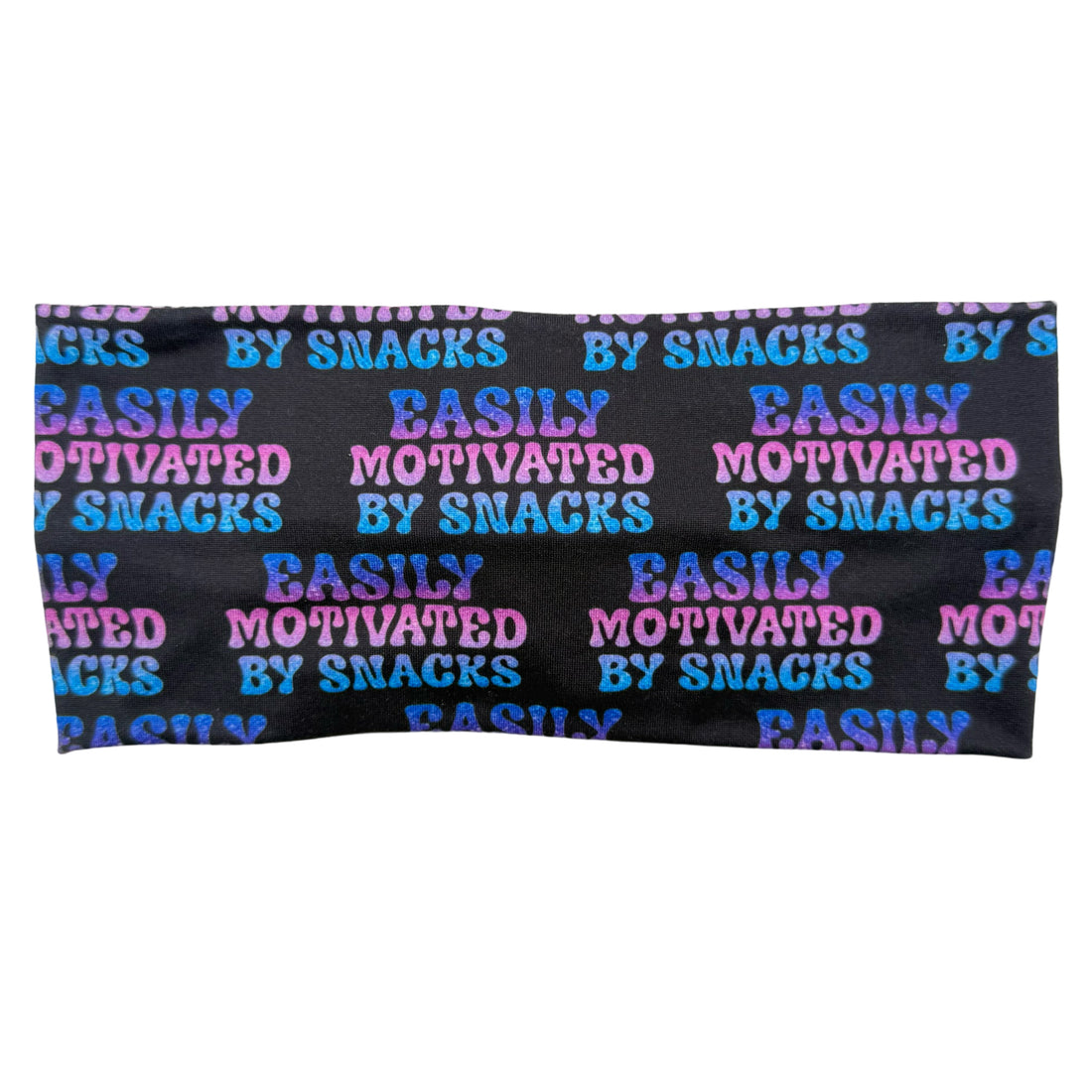 Easily Motivated By Snacks Headband