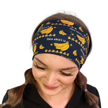 This Shift is B-A-N-A-N-A-S Headband