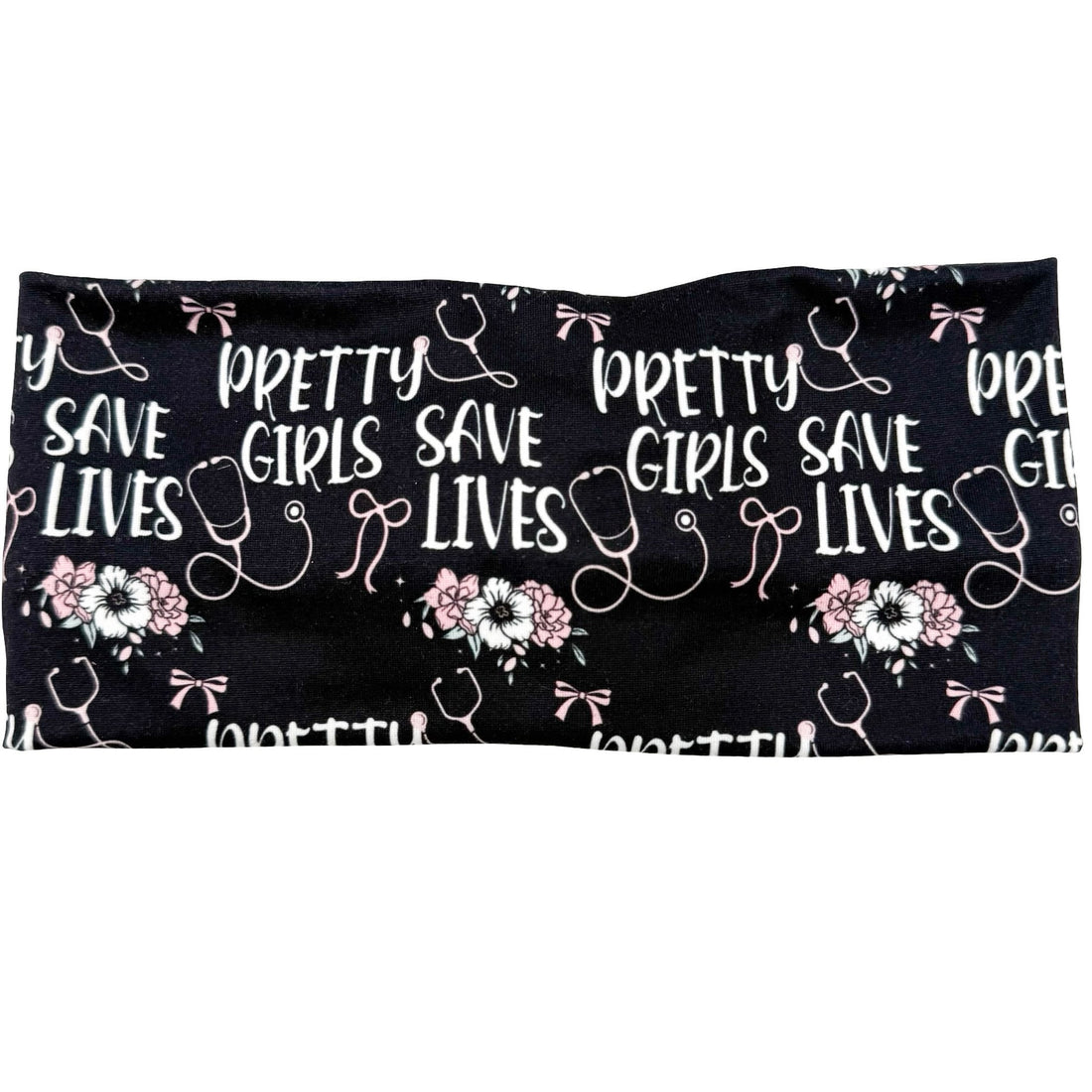 Pretty Girls Save Lives - Black Headband