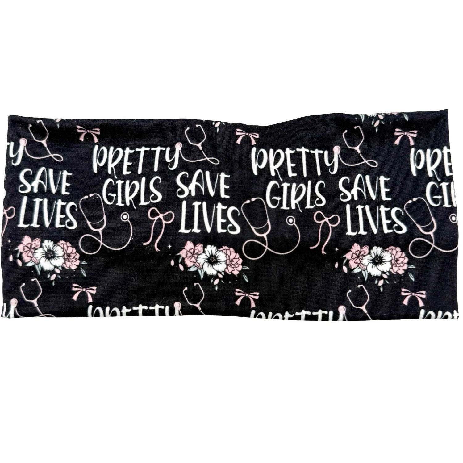 Pretty Girls Save Lives - Black Headband