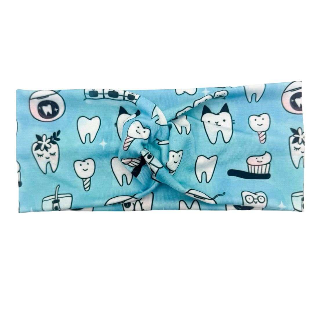 Dental Doodles Blue Headband