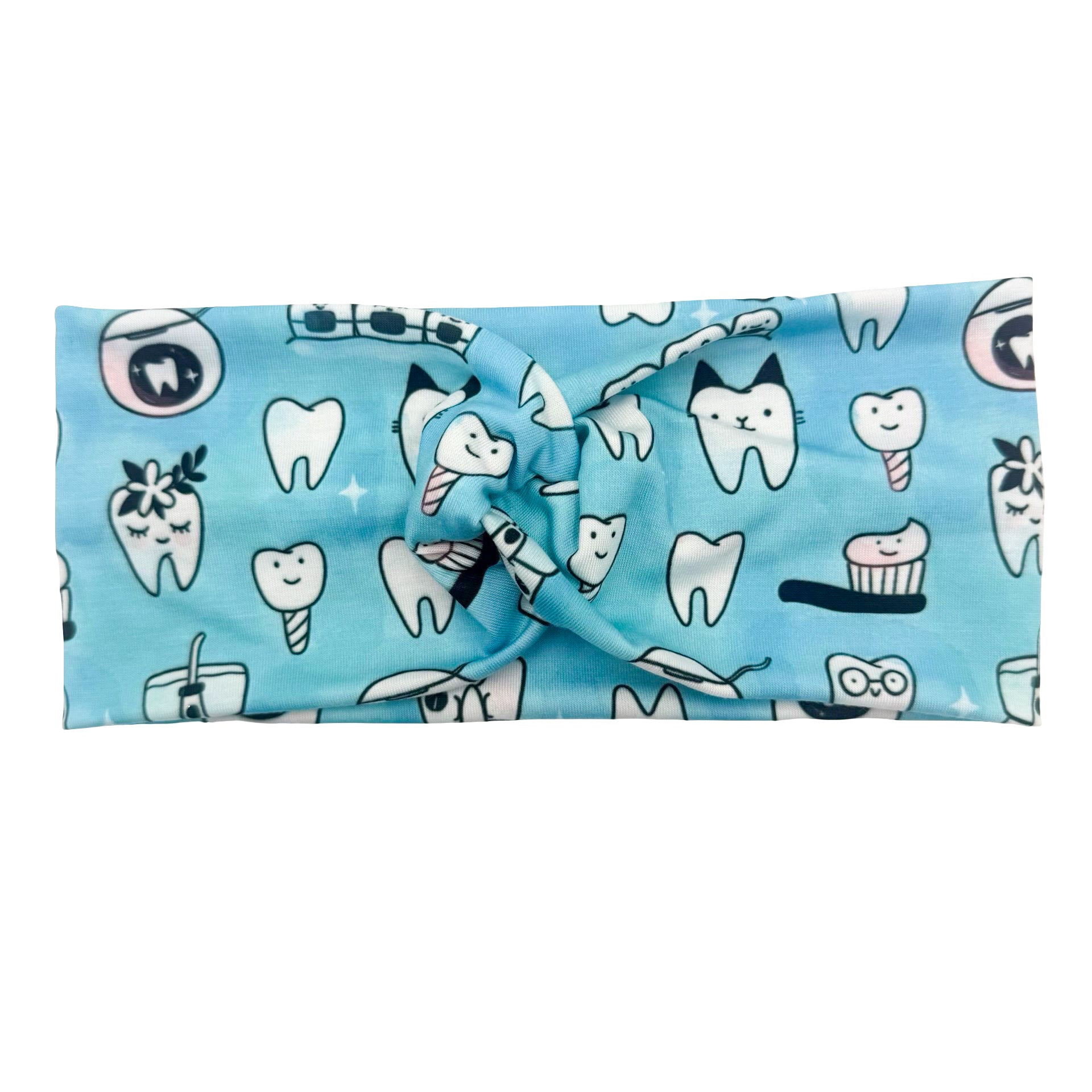 Dental Doodles Blue Headband