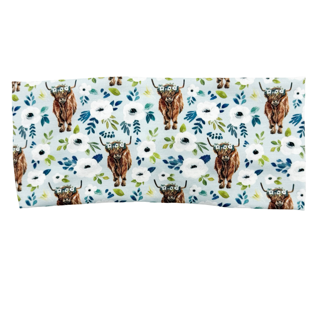 Highland Blooms - Blue Headband