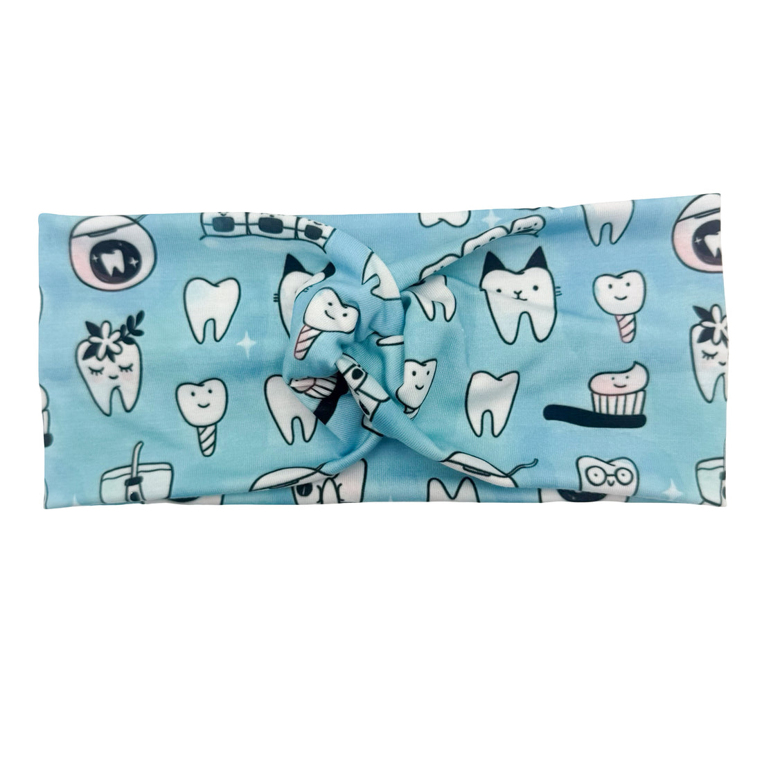 Dental Doodles Blue Headband