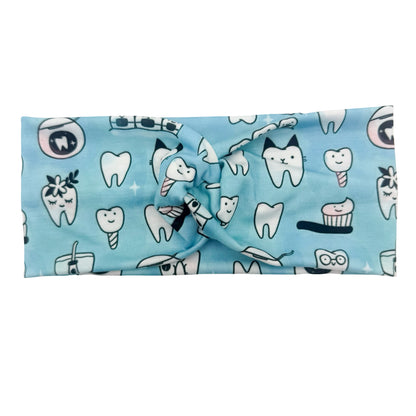 Dental Doodles Blue Headband
