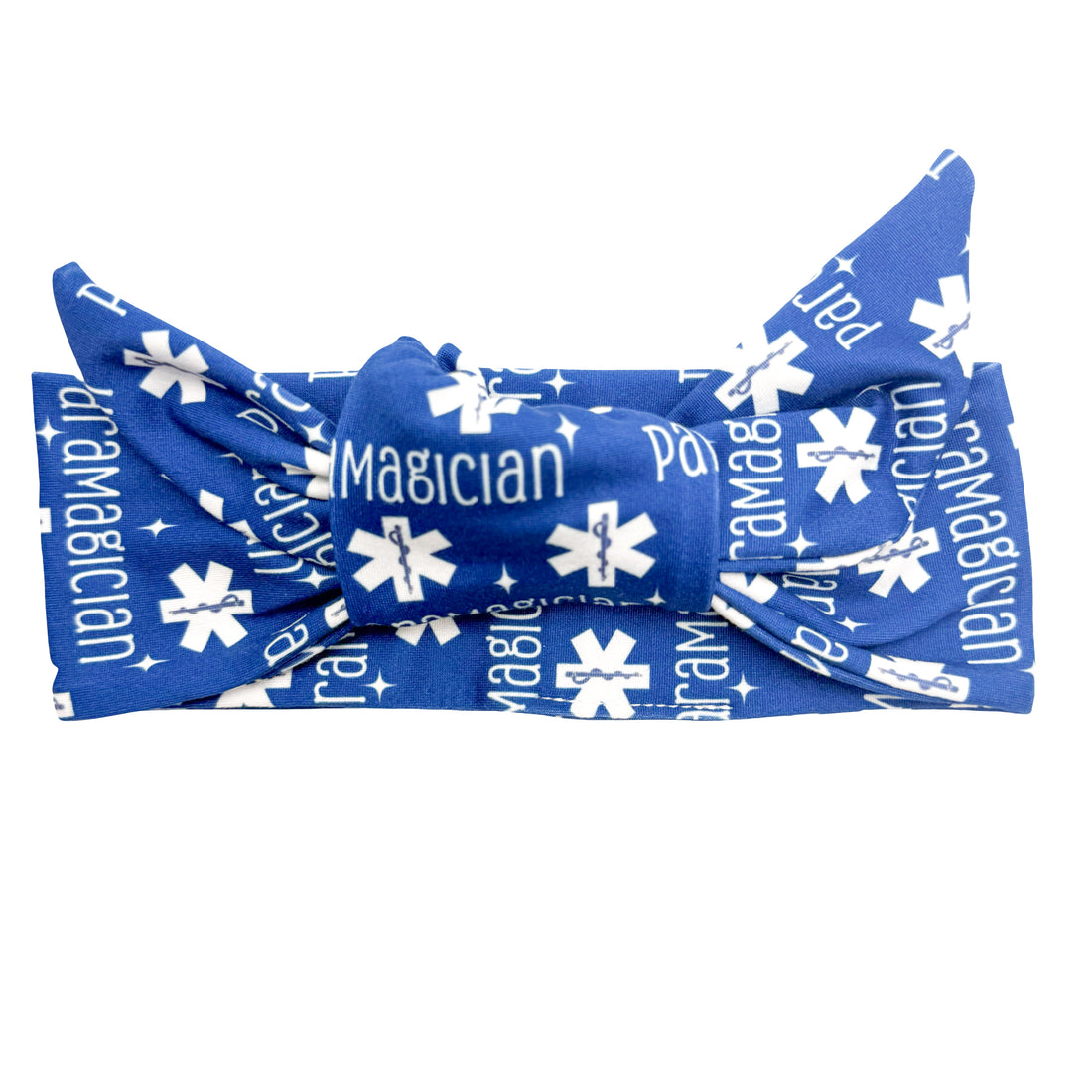Paramagician - Dark Blue Adjustable Tie Headband