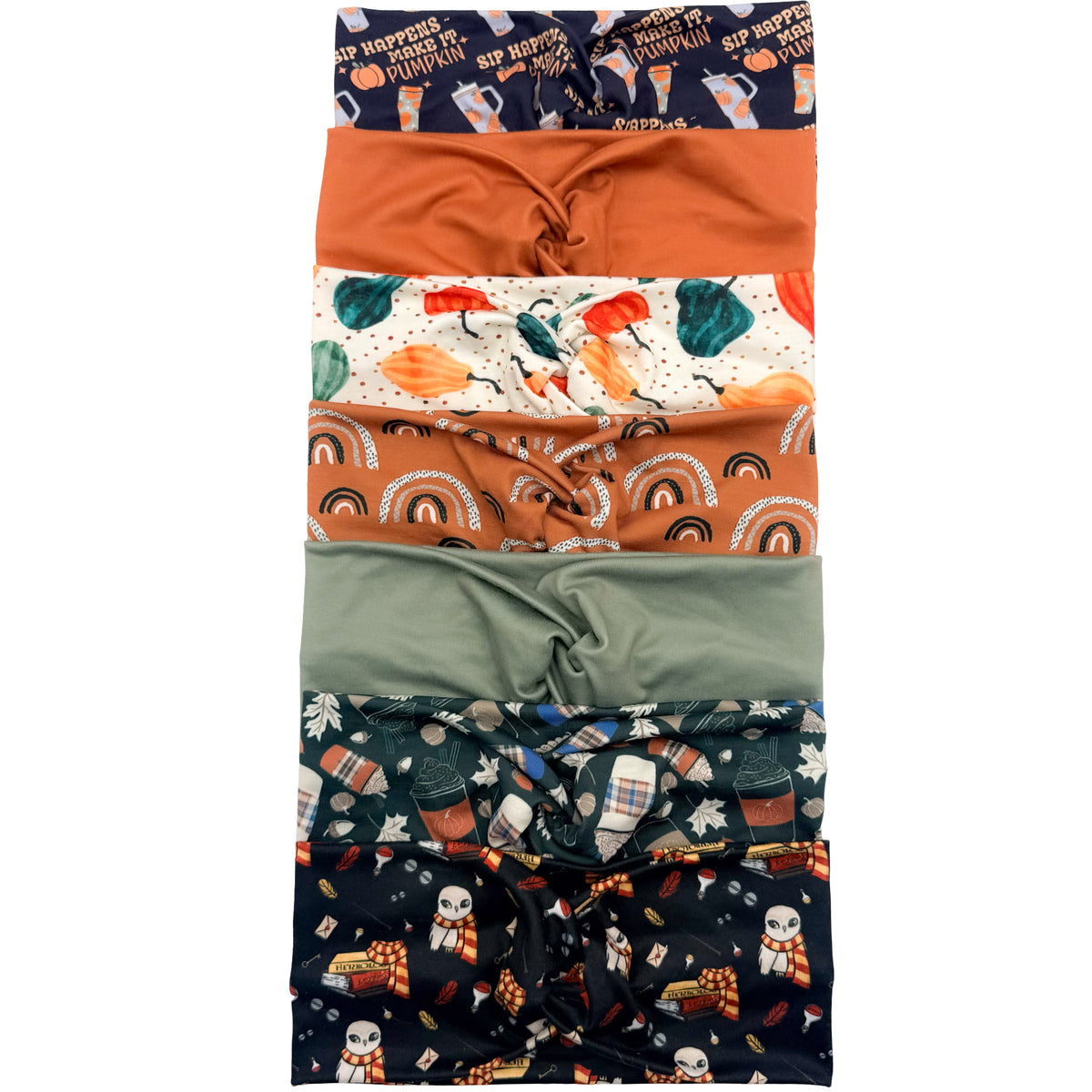HALLOWEEN/FALL GRAB BAG SALE - 7 Classic Headbands