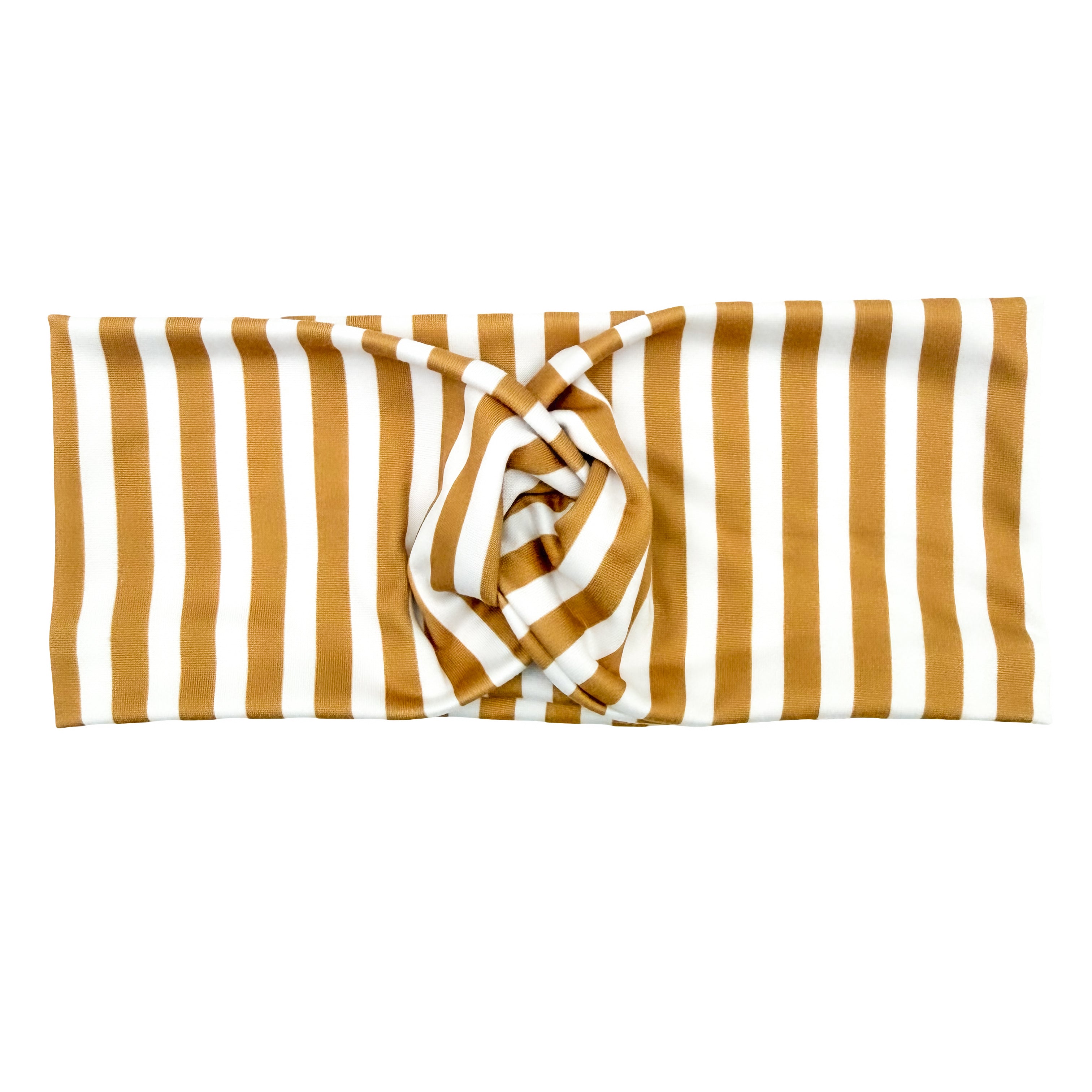 Caramel Drizzle Stripes Headband