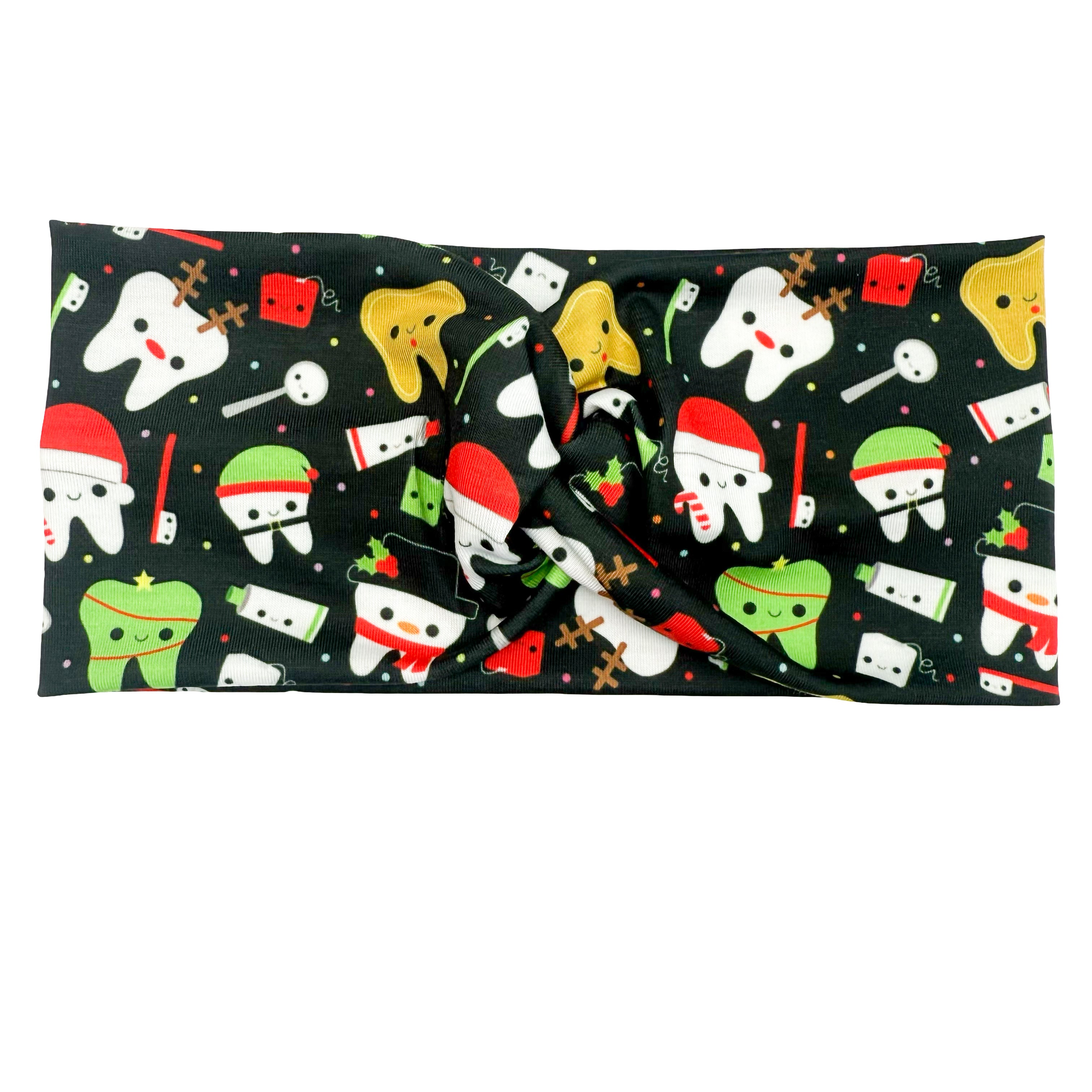 Christmas Dental - Black Headband