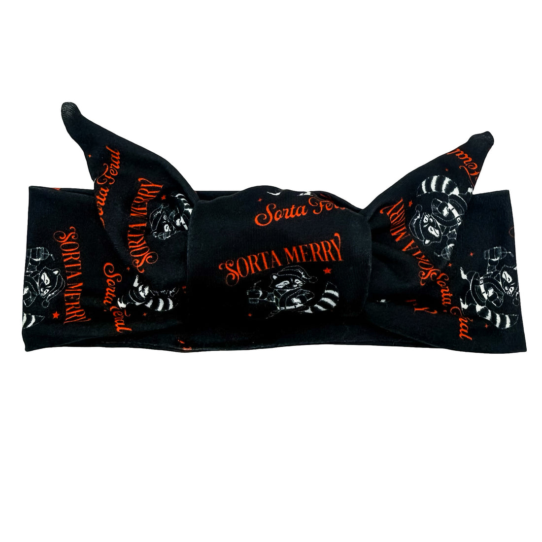 Sorta Merry Sorta Feral Adjustable Tie Headband