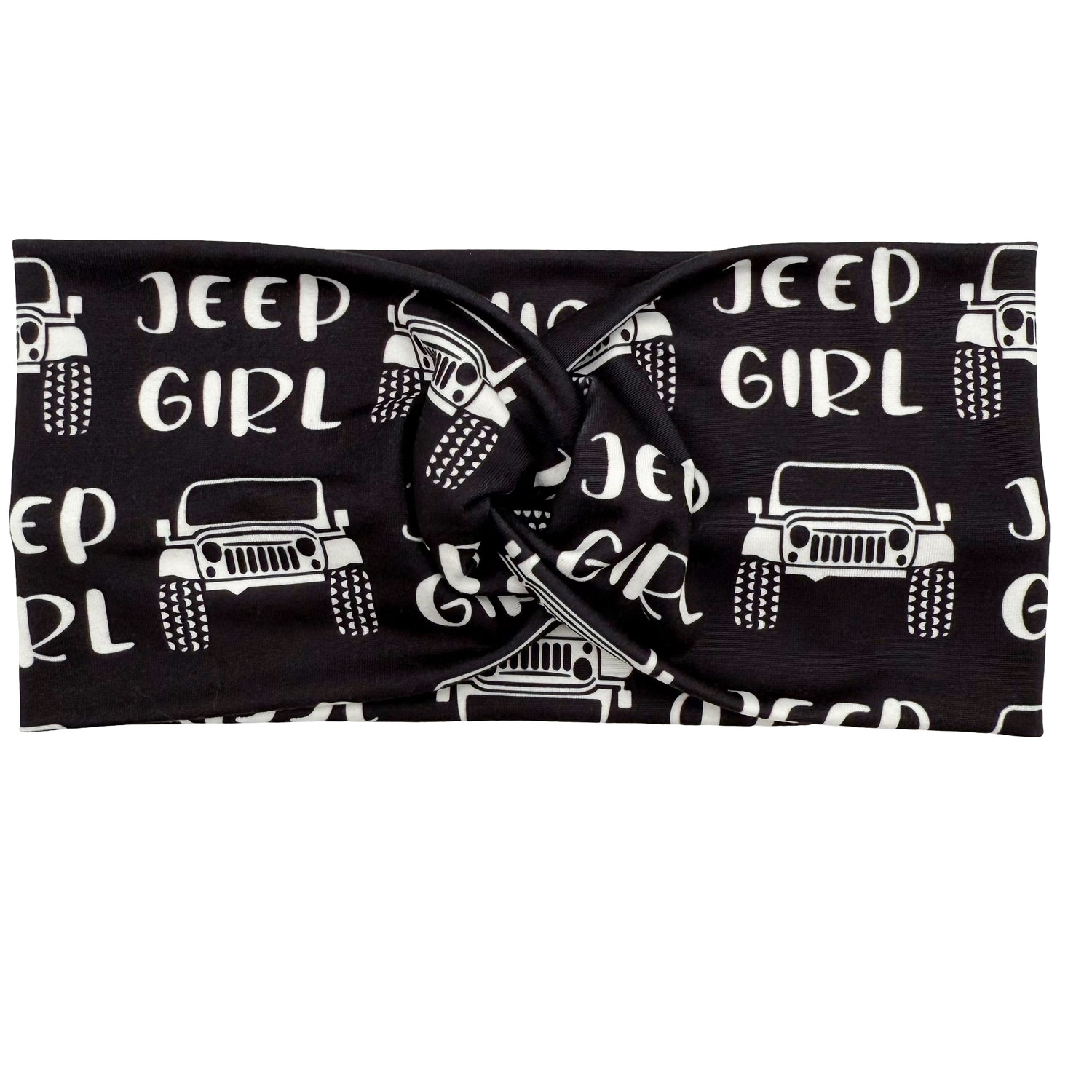 Jeep Girl - Black Headband