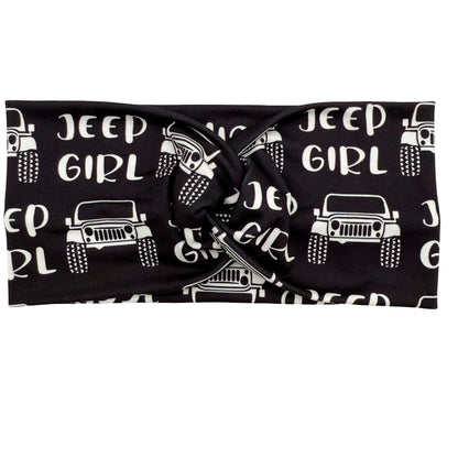 Jeep Girl - Black Headband