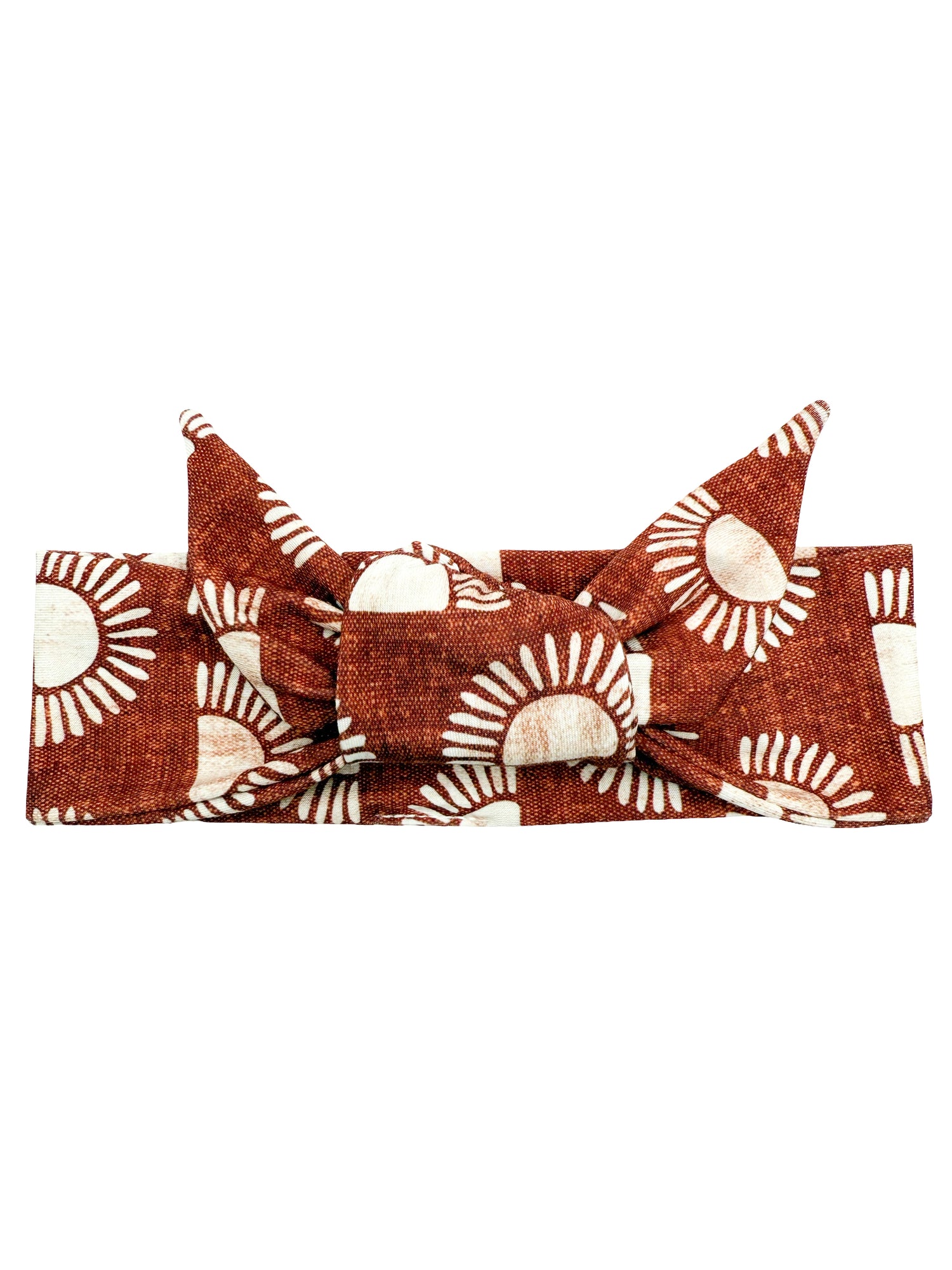 Boho Sunshine Adjustable Tie Headband