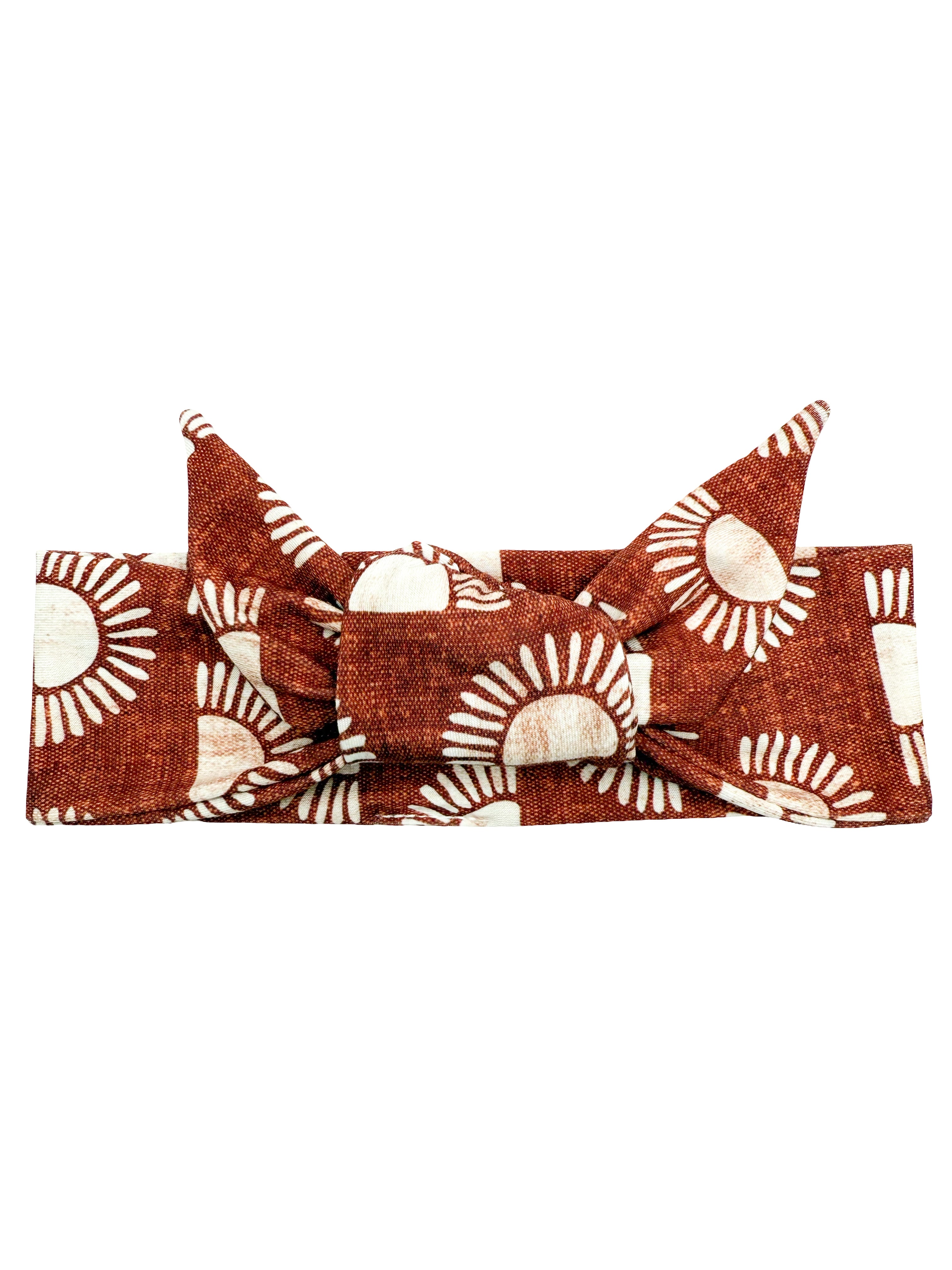 Boho Sunshine Adjustable Tie Headband
