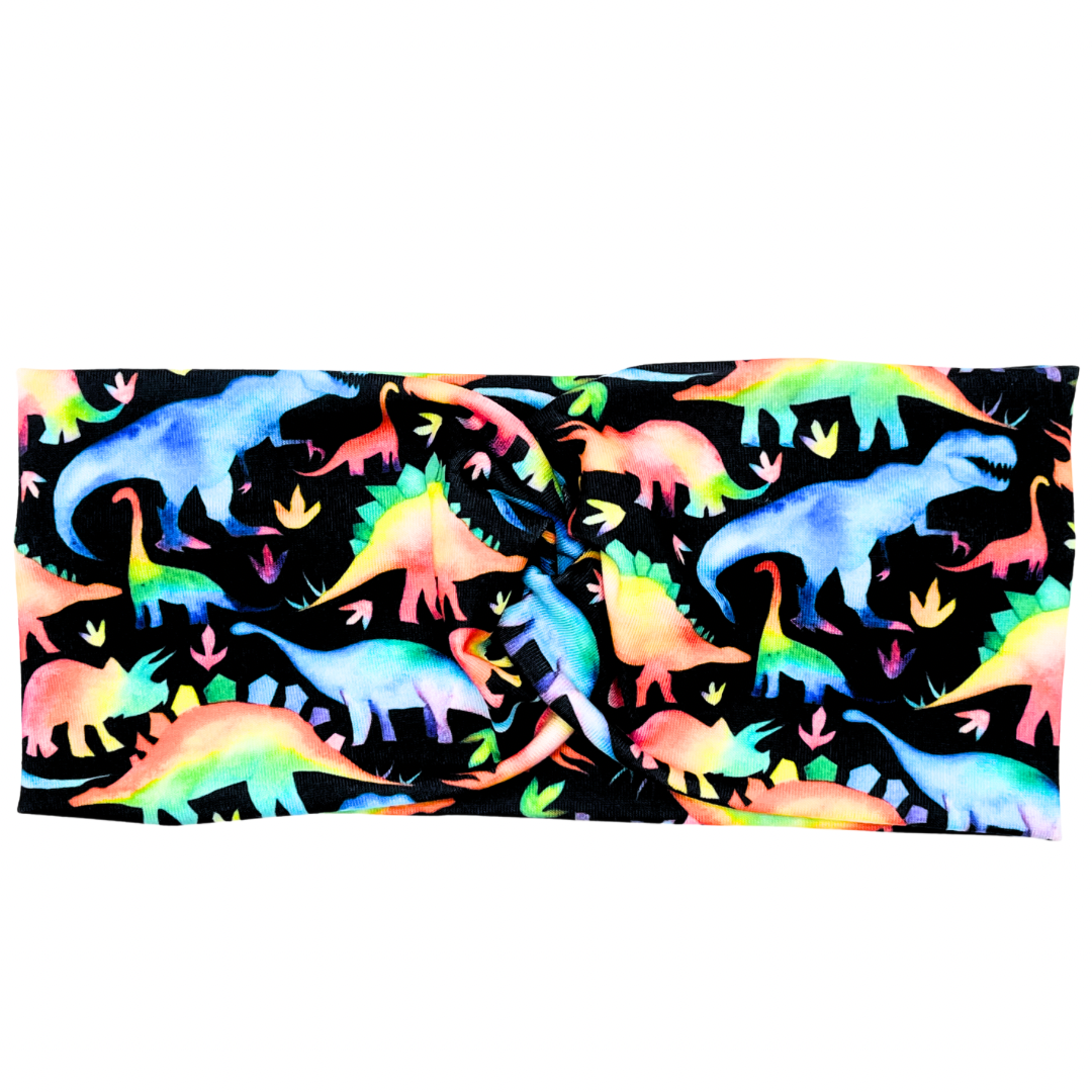 Colorful Dinos Headband