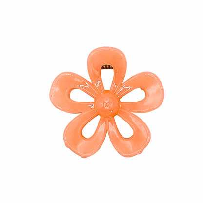 Peach Flower Small Hair Claw