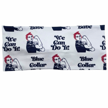 Blue Collar We Can Do It -  Gray Headband