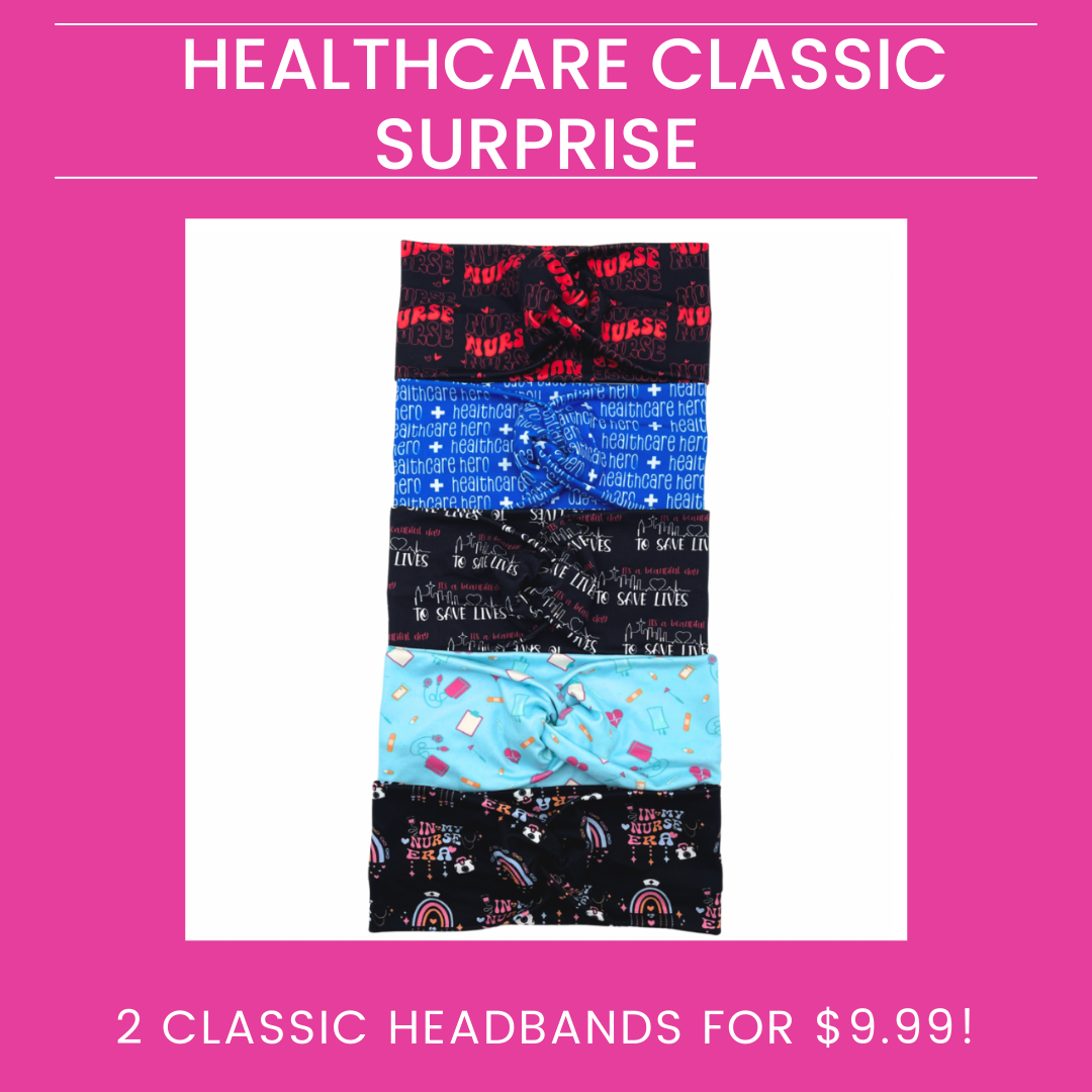 2 Surprise Healthcare Classic Headbands