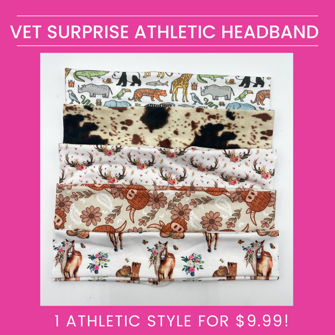 Veterinary Surprise Athletic Headband