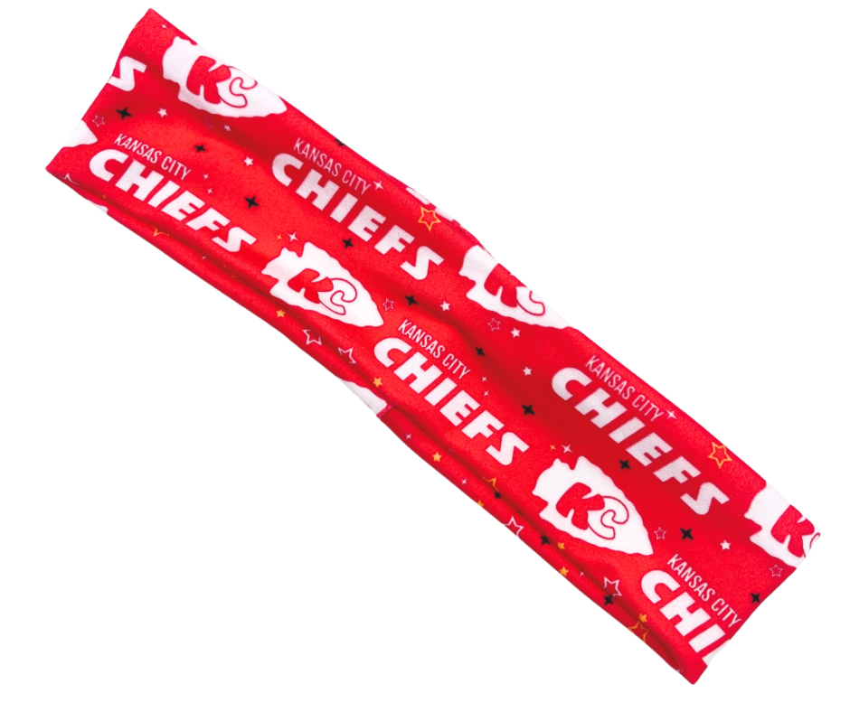 KC Red Kingdom Chiefs Athletic Headband