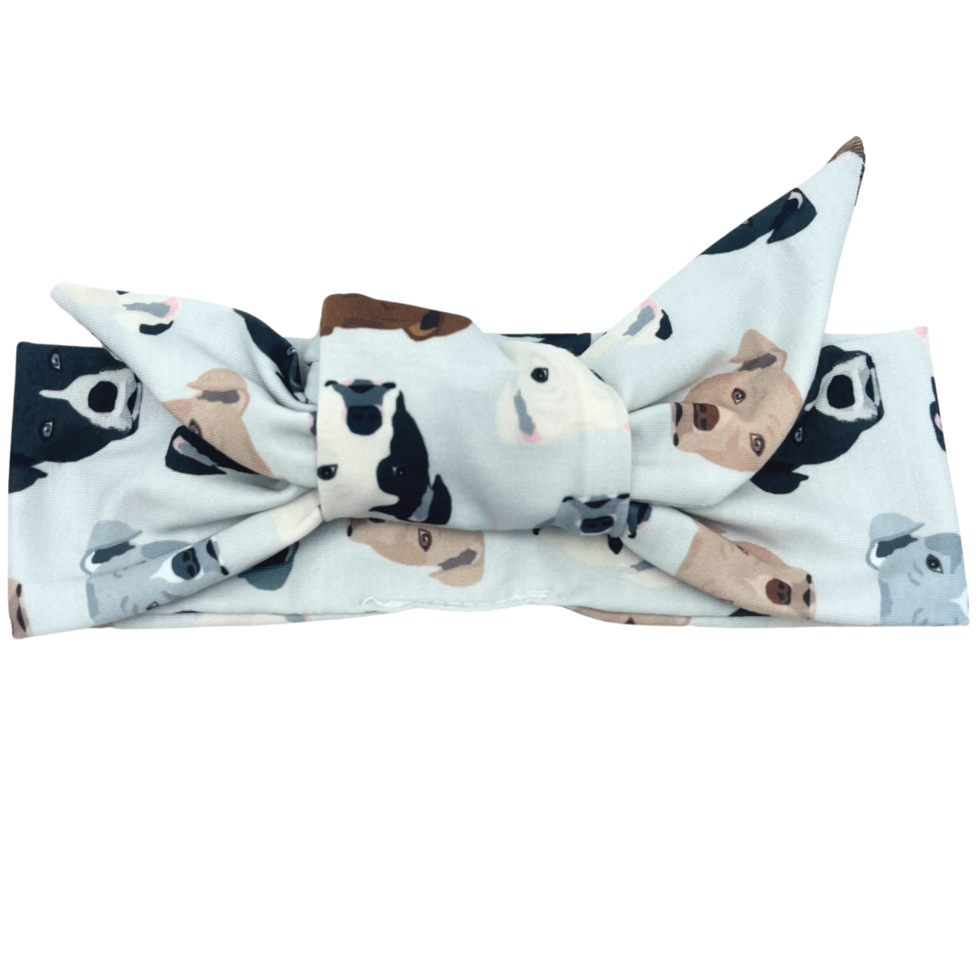 Pit Bull Dogs - Adjustable Tie Headband