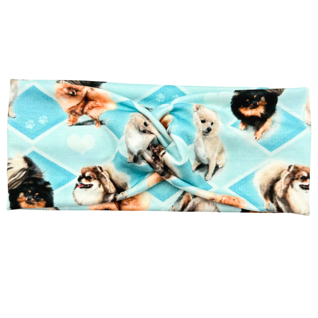 Pomeranian Dogs Headband