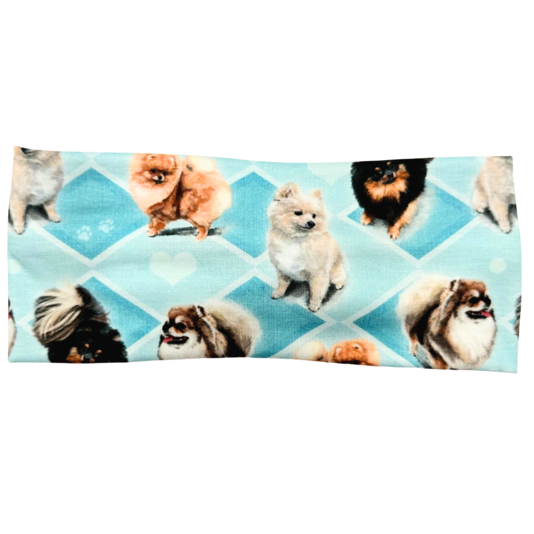 Pomeranian Dogs Headband
