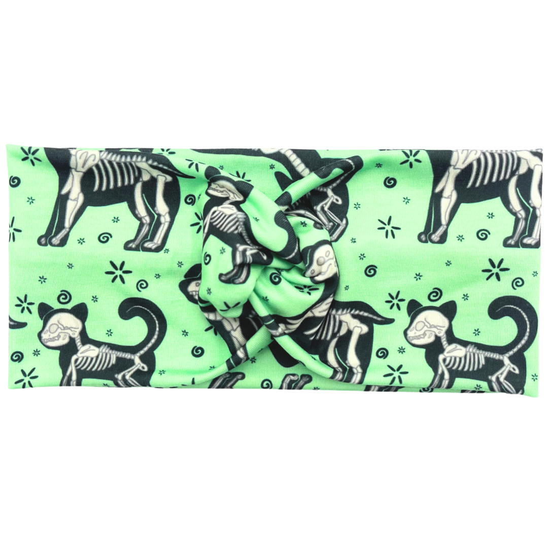 Vet Anatomy - Lime Green Headband