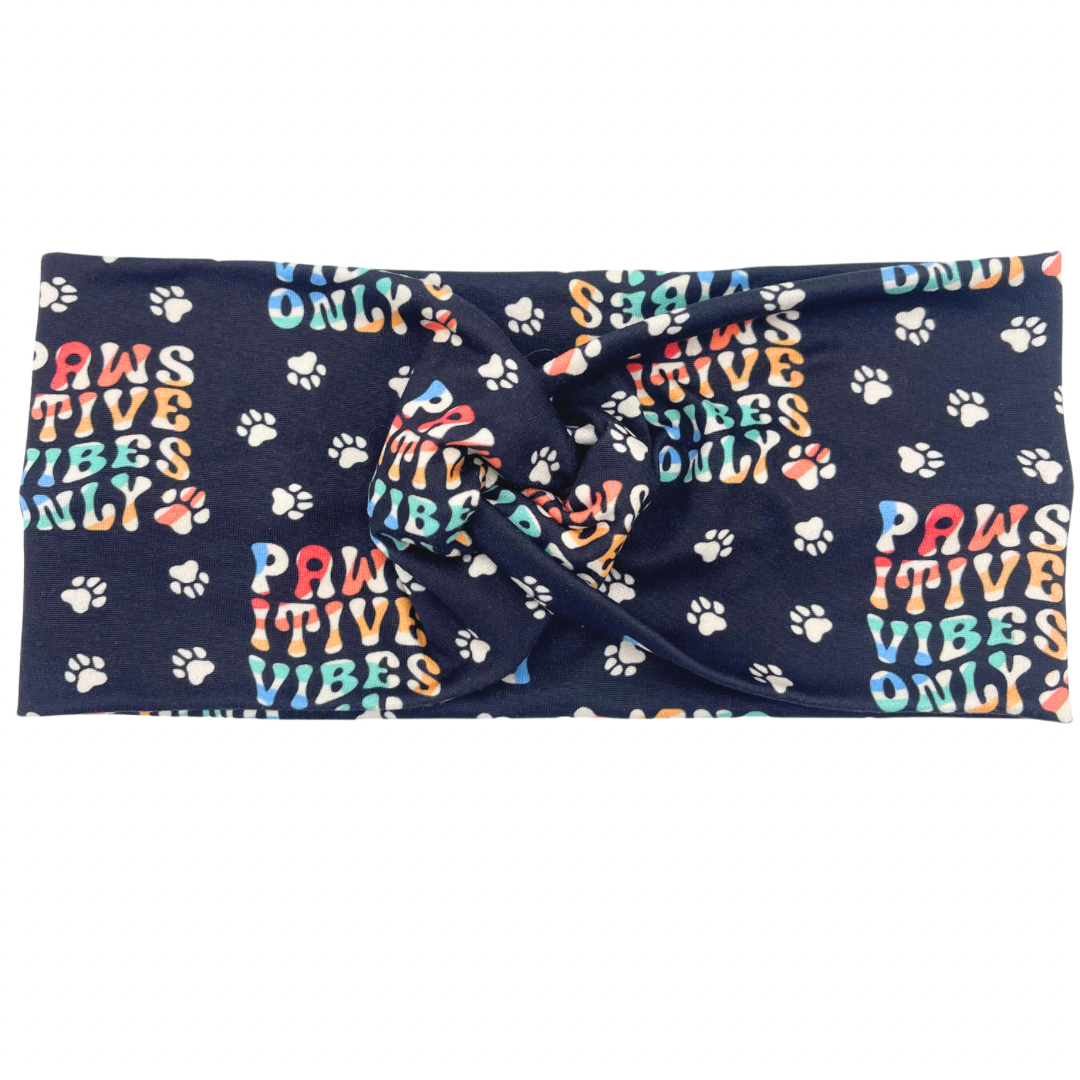 Paws-itive Vibes Only Headband