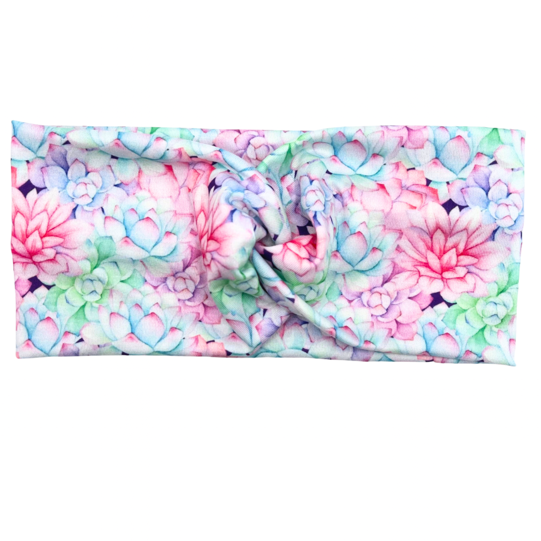 succulent headband Pastel Succulents Headband – Ever Ascending Tribe