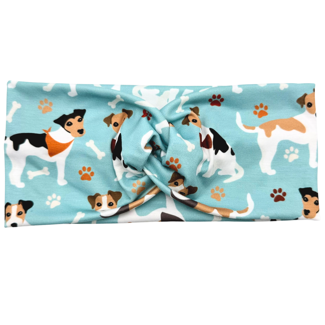 Jack Russell Terrier Dogs Headband