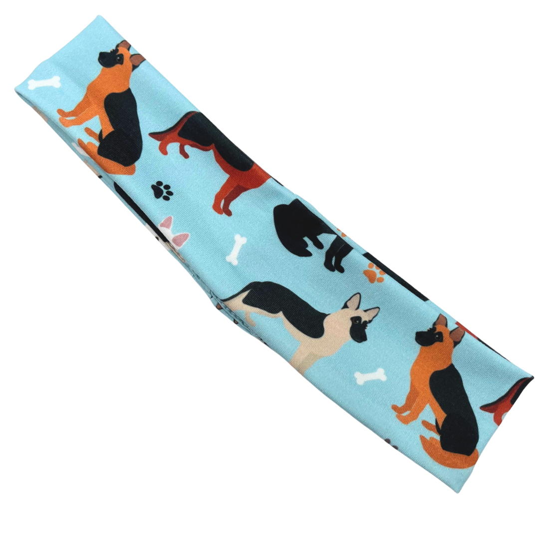 German Shepherd Dogs Athletic Headband