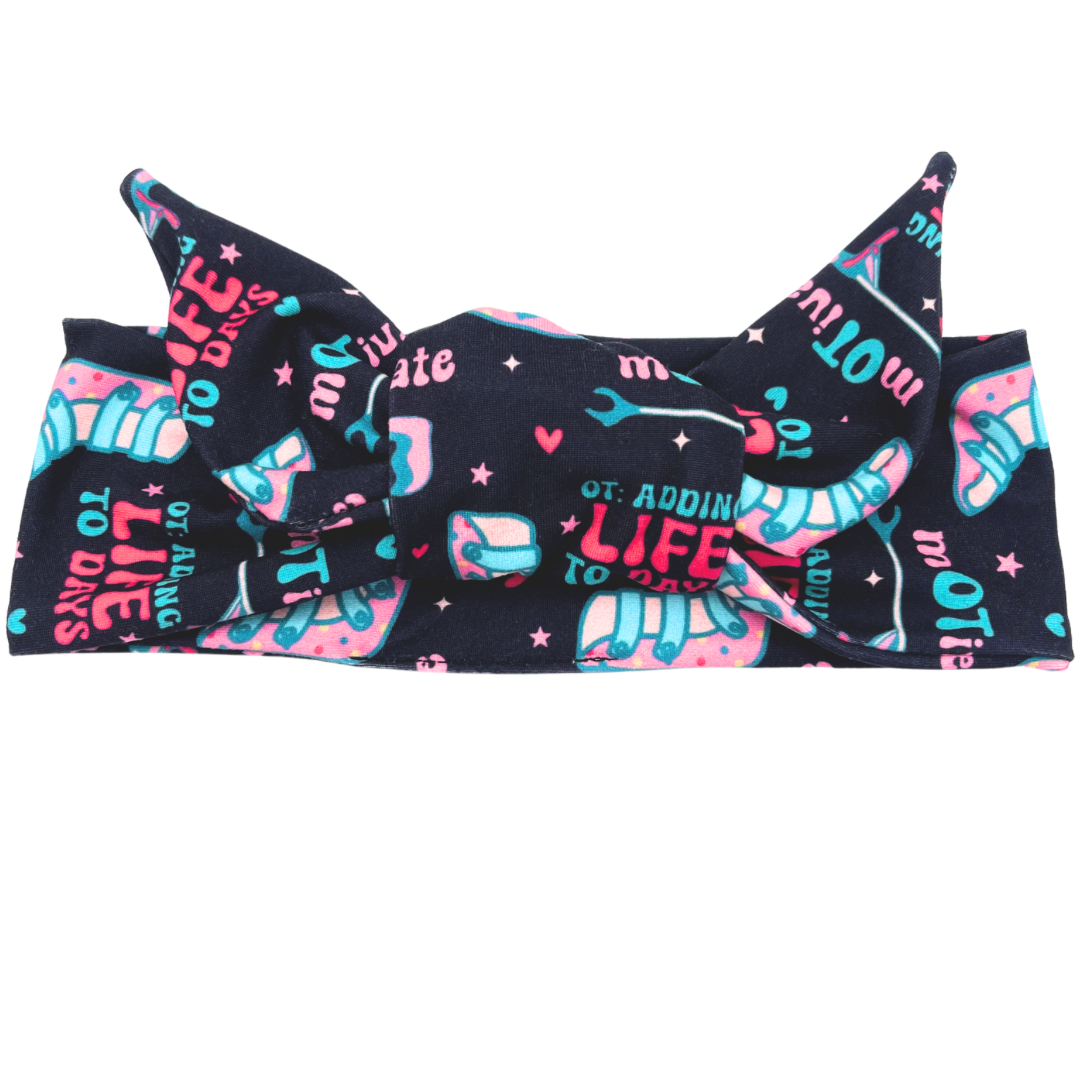 OT - Motivate Adjustable Tie Headband