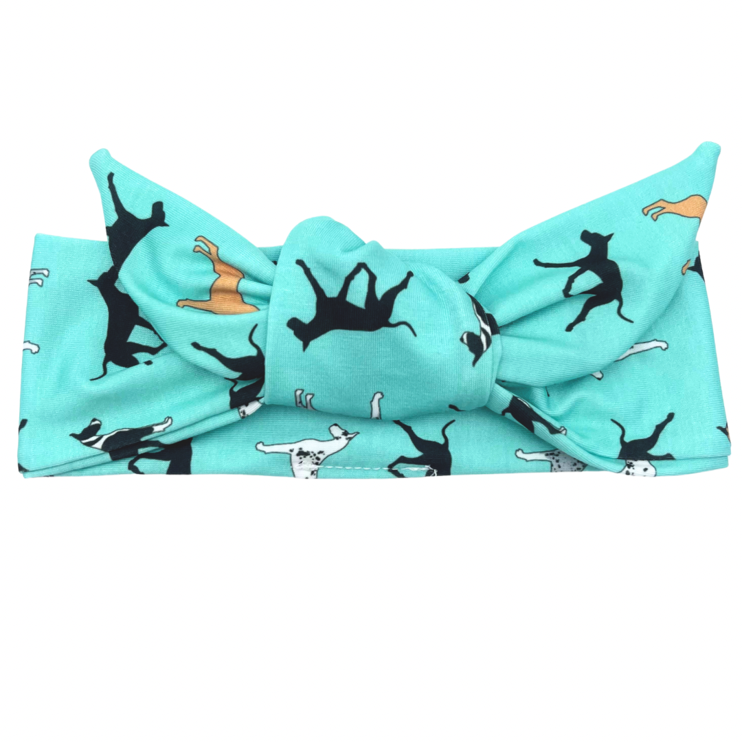 Great Dane Dogs - Adjustable Tie Headband
