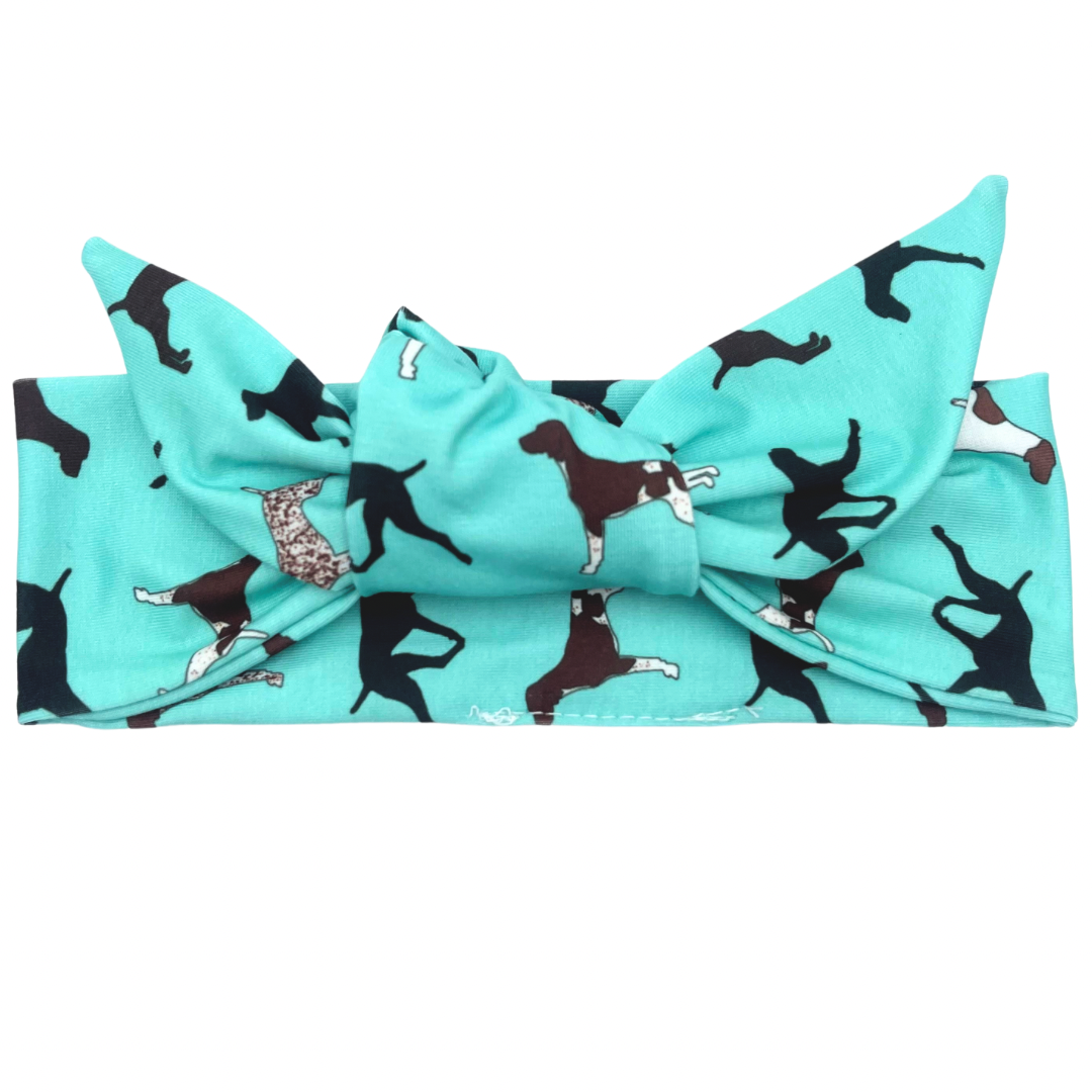 German Shorthaired Pointer Dogs - Adjustable Tie Headband