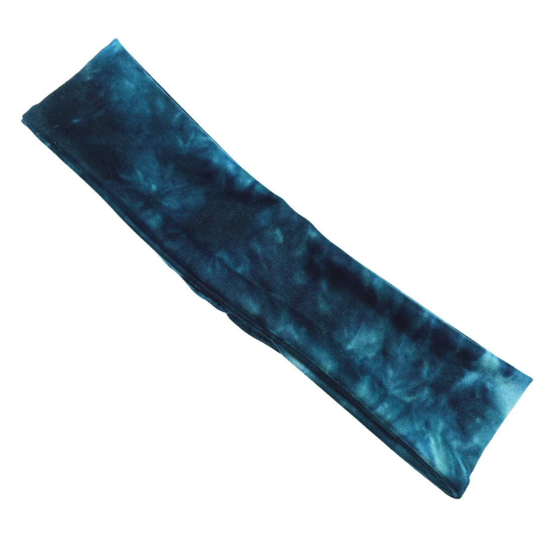 Emerald Tie Dye Athletic Headband